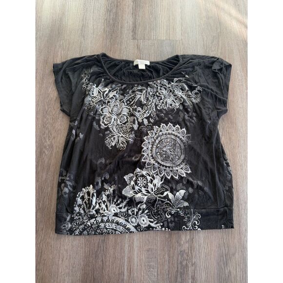 Y2K Rhinestone top - Picture 2 of 7